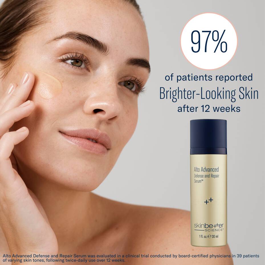 Alto advanced repair serum brighter skin in 12 weeks