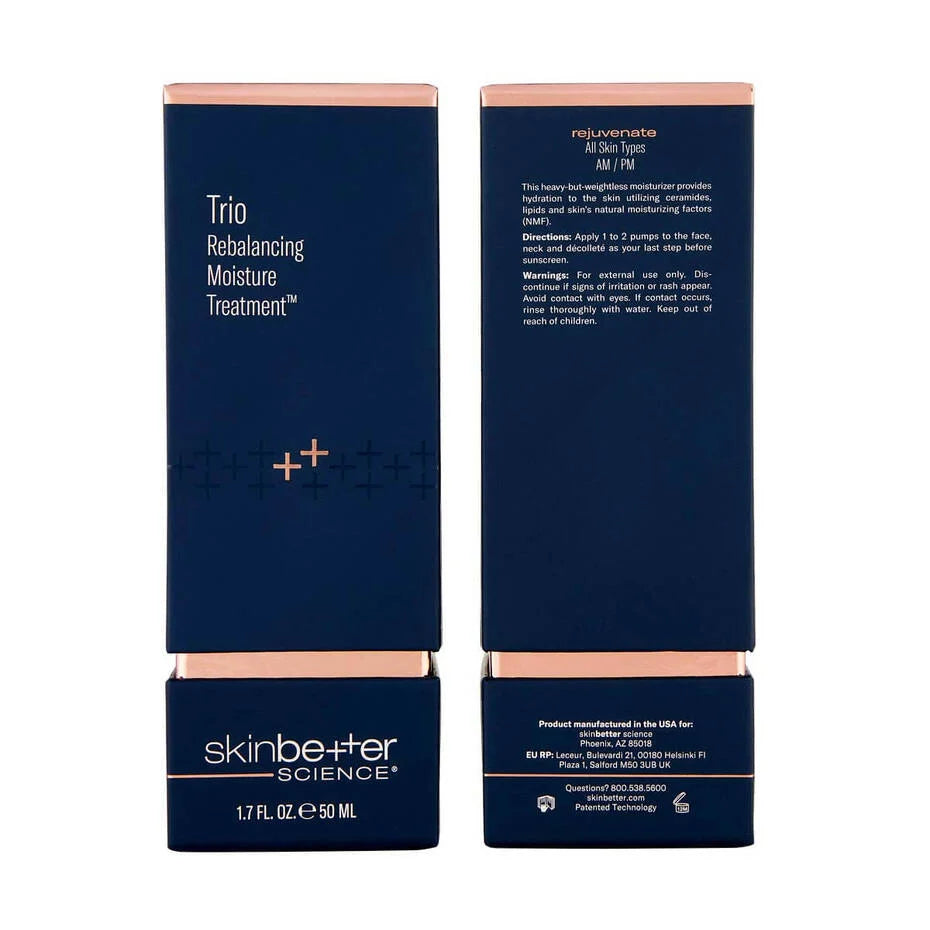 trio rebalancing moisture treatment packaging